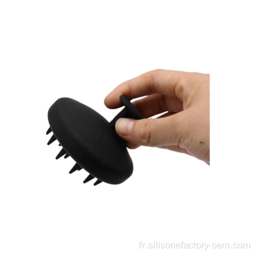 Brosse de nettoyage en silicone brosse en silicone